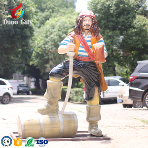 Decorated Bar <strong>Life</strong> <strong>Size</strong> Resin <strong>Pirate</strong> <strong>Statue</strong> for Sale - Product Image 4
