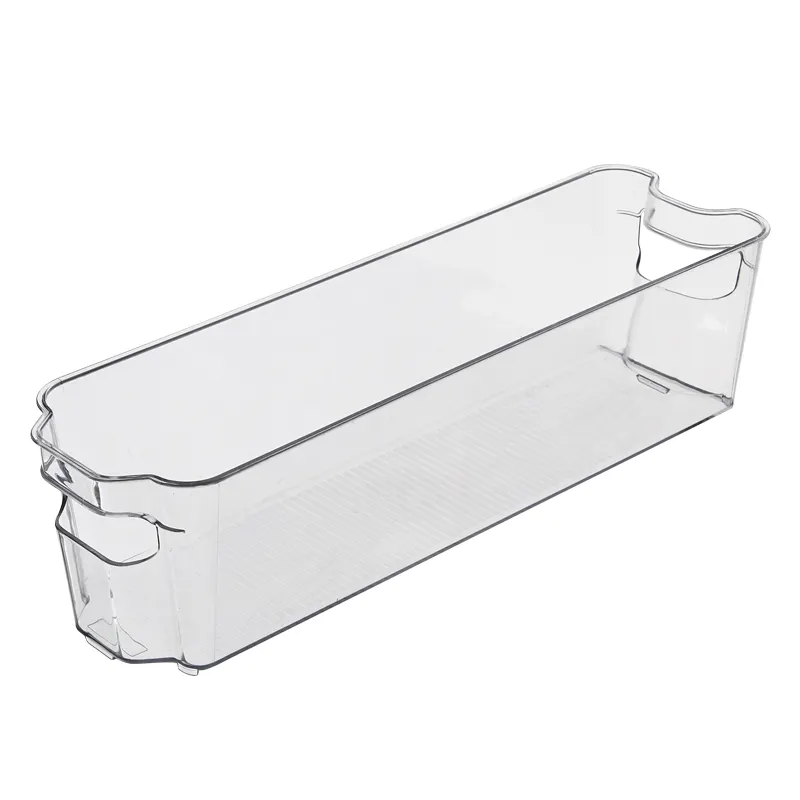 Прозрачный ящик для кладовой, холодильника, контейнер, кухонные контейнеры для хранения продуктов, пластиковый контейнер для хранения, контейнер-Органайзер