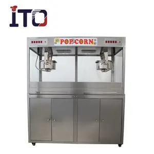 16 + 16 Oz Industriële Cinema Popcorn Machine Commerciële