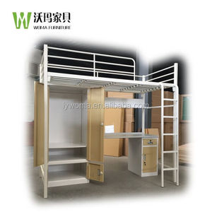 Litera inflable y de seguridad, mueble moderno con escritorio y armario - Product Image 4