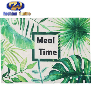 חתונה מודפס רקום ארוחת ערב מפיות - Product Image 2