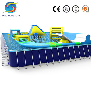 2018 Populaire Usine <span class=keywords><strong>Adulte</strong></span> Géant Obstacle <span class=keywords><strong>Cours</strong></span> <span class=keywords><strong>Piscine</strong></span> Flotteur Gonflable Parcours d'obstacles D'eau Pour Vente - Product Image 5