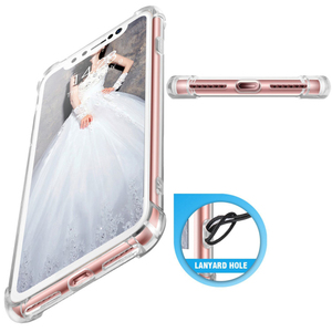 En gros Meilleure Vente Antichoc Transparent PC Retour TPU Cadre Cas Couverture Arrière pour <span class=keywords><strong>iPhone</strong></span> <span class=keywords><strong>X</strong></span> Acrylique Transparent Téléphone Cas - Product Image 5