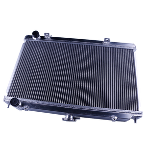 Tutto il radiatore universale di alluminio delle azione dell'automobile da corsa di barra del piatto adatto a 240SX 1995-1998 W/ KA - Product Image 1