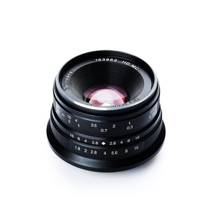Lente Prime 7artisans de 25 mm F1.8, Enfoque Manual, <span class=keywords><strong>Gran</strong></span> <span class=keywords><strong>Angular</strong></span>, Serie Completa para Montura E M - Product Image 3
