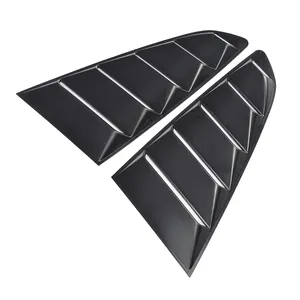 البلاستيك الأسود الربع نافذة كوة لفورد موستانج GT كوبيه 2-Door 15-17