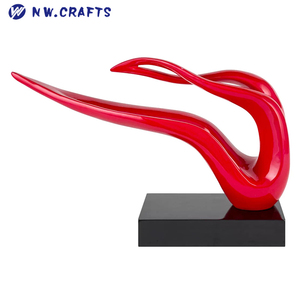 Scultura Vivida di <span class=keywords><strong>Corna</strong></span> in Resina Personalizzata, Finte <span class=keywords><strong>Corna</strong></span> di Antilope, Toro o Cervo <span class=keywords><strong>con</strong></span> Base, Decorazione da Scrivania - Product Image 5