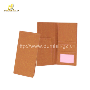 Hot Sale PU Bifold Check <strong>Book</strong> Cover Travel Passport <strong>Wallet</strong> - Product Image 2