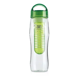 Werbe neu geformtes Design BPA Kostenlose Obst wasser flasche aus Tritan-Kunststoff mit Logo