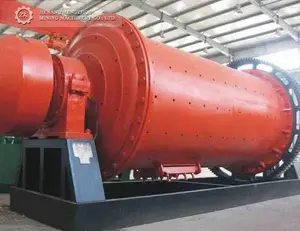 High Quality Horizontal Cylindrical Steel Overflow Wet Ball Mill