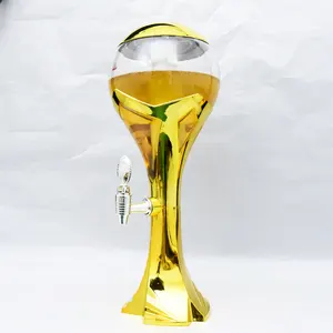 3 litros de hielo tubo dispensador de cerveza proyecto led torre de cerveza enfriador de cerveza, vino, champán