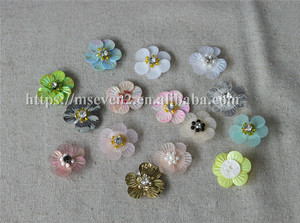 Hàng Ngàn Mẫu Thiết Kế Mới Được Lựa Chọn Tùy Chỉnh Với Hạt Cho Váy Polyester Sew-On 2018 - Product Image 3