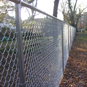 Protetores de árvore galvanizados cadeia cerca e rede de malha do jardim para venda