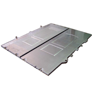 Molde de punzonado de piel de puerta de acero Número de modelo Máquina de prensa de molde Forma de piedra de azulejo compatible - Product Image 2