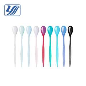 Vajilla de plástico desechable, cuchara de mango largo - Product Image 1