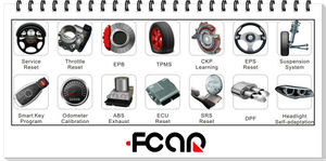 BMW, Mercedes, Volvo, Peugeot, VW, Audi, Restablecer ECU, FCAR F102 función especial herramienta de análisis - Product Image 6