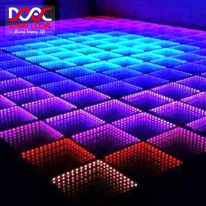 20x20ft 3d infinito led pista de baile profundo efecto de túnel Noche de dj club de la etapa del disco Luz - Product Image 6