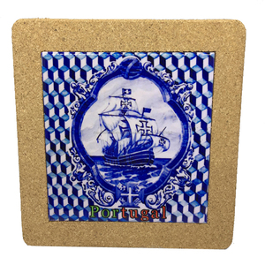 Resistente al calor de <span class=keywords><strong>la</strong></span> cocina de cerámica titular pad con corcho - Product Image 2