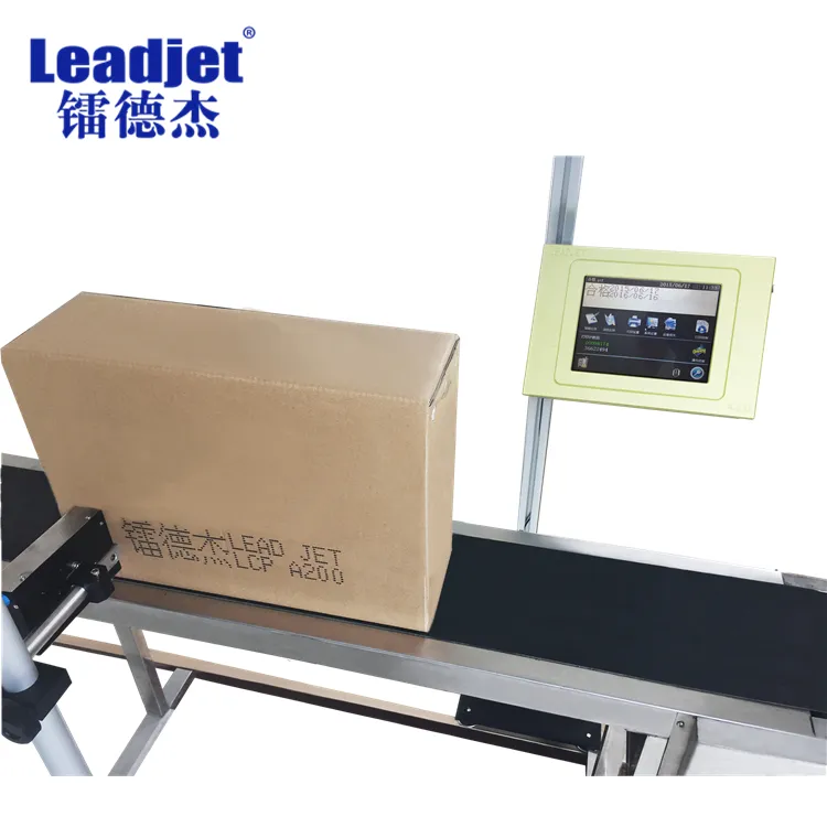 Leadjet DOD A200 ขนาดใหญ่เครื่องพิมพ์Serialพิมพ์บนกล่อง