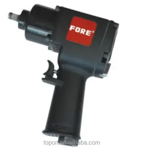 Clé à chocs pneumatique 3/8'' et 1/2'' avec poignée d'échappement et double marteau, noire, taille de boulon 16 mm, 9000 tr/min, 353 N.m, 4,06 kg - Product Image 1