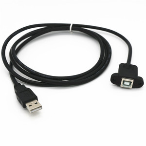 Ce RoHs FCC chứng nhận nhà sản xuất <span class=keywords><strong>b</strong></span>án buôn <span class=keywords><strong>USB</strong></span> 2.0 Loại <span class=keywords><strong>B</strong></span> Phải Angled dây cáp điện sạc cáp - Product Image 1