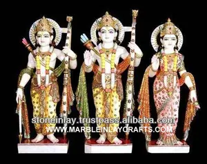 Marble Statues Of Lord Ram Sita Laxman