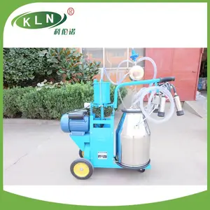 single cow piston milking suction trolley