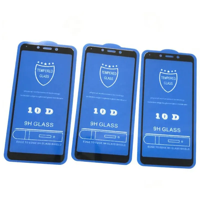 Full Coverage 10D Curved Tempered Glass For Xiaomi Redmi Note 7 6A Y1 Y2 S2 4X Screen Protector