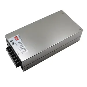Meanwell-fuente de alimentación SE-600-24, 600W, 24V, 25A, salida única, CC