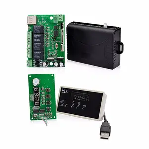 Kualitas Tinggi Smart Home 4 Relay Programmable Nirkabel Remote Receiver Kit YET850