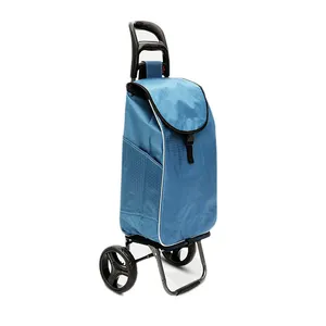 पोर्टेबल तह हाथ खींच Gimi शॉपिंग ट्रॉली बैग बुजुर्ग ढोना शॉपिंग बैग लोगो उच्च गुणवत्ता वाले Aldi शॉपिंग बैग