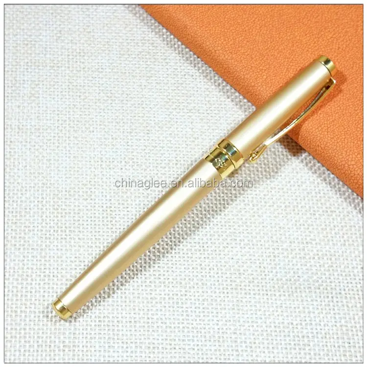 उच्च गुणवत्ता jinhao लक्जरी धातु उत्कीर्ण अंगूठी गुलाब सोने की कलम रोलर