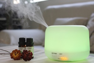 <span class=keywords><strong>MUJI</strong></span> 300 mL Huile Essentielle <span class=keywords><strong>Diffuseur</strong></span> avec Réglable Mist Sortie/Lumière Chaude/7-color LED Lumière - Product Image 5