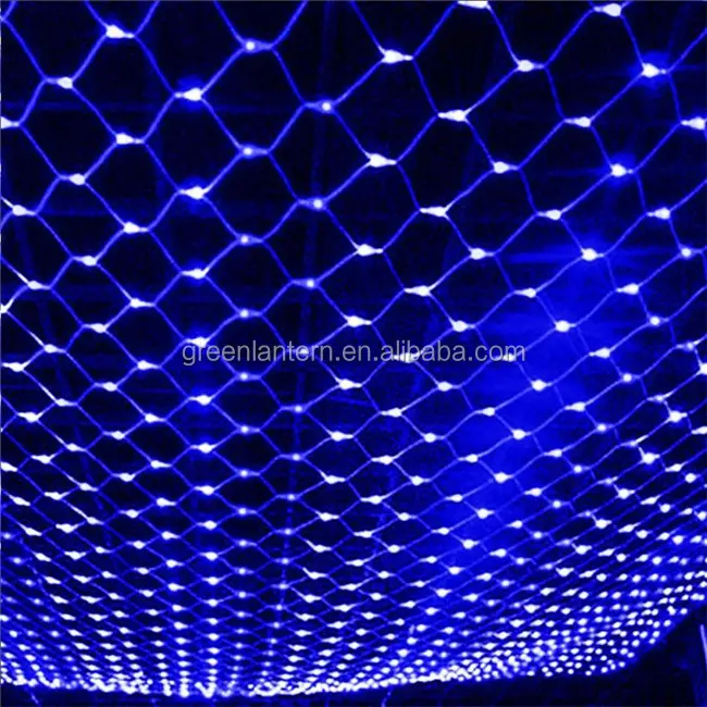 Outdoor party Festival Led Fairy String Mesh Net Lights With 8 Lighting modes warm white for Christmas party wedding Decoration