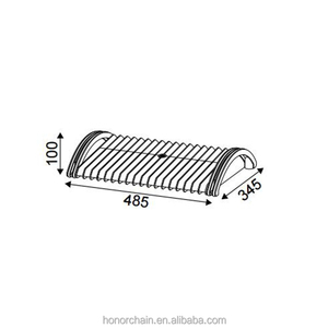 Reposapiés Ergonómico de Plástico para Muebles de Oficina, Color Gris, Alta Calidad, Marca TWINC, Superventas - Product Image 2