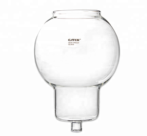 Hefei-cafetera de vidrio de borosilicato de 600/ 1000 ML, cafetera holandesa fría, con hielo, marca Gater, venta al por mayor - Product Image 2