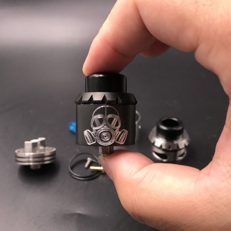 Горячая распродажа! rda испаритель двойной катушкой двухслойные 4 вида цветов AV распылитель vape мод клон оптовая продажа Апокалипсис 25 rda распылитель