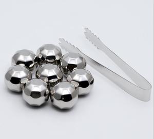 Fabricantes personalizable celo Fácil de usar acero inoxidable forma de elipse bola <span class=keywords><strong>cubo</strong></span> de hielo - Product Image 1