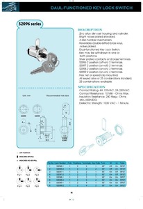 Daul-Fonctionnaient interrupteur à clé - Product Image 3
