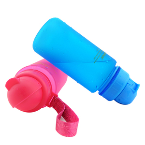 2018 <span class=keywords><strong>Amazon</strong></span> BPA bebé libre de plástico botella de agua potable con paja, taza de entrenamiento para niños 400 ml - Product Image 1