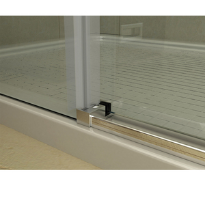 Chất lượng cao không khung thép không gỉ Kính trượt vòi hoa sen cửa phần cứng Kit/vòi hoa sen hệ thống phòng - Product Image 6