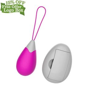 Scatola personalizzata gratis telecomando Clitois massaggio figa giocattolo masturbatore vibratore uova vibranti per gli uomini - Product Image 5