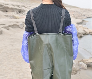 Trung Quốc Ningbo Nhà Máy Phụ Nữ <span class=keywords><strong>Breathable</strong></span> Không Thấm Nước Quần Câu Cá Ngực <span class=keywords><strong>Waders</strong></span> - Product Image 3