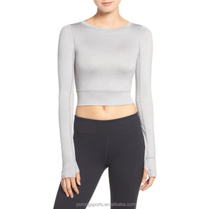 Tops à manches longues pour femmes, style ouvert et sexy, photo complète, pakistanais, six <span class=keywords><strong>t</strong></span>-shirts de <span class=keywords><strong>randonnée</strong></span> confortables - Product Image 1