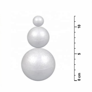 Boule en mousse de polystyrène de 30 cm, blanche, en forme de cône, pour la décoration de l'arbre de Noël, les fournitures de fête, Noël - Product Image 5