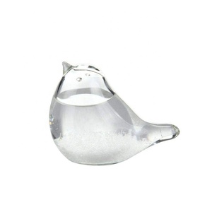 Bouteille de prévision météorologique pour oiseaux, verre à <span class=keywords><strong>tempête</strong></span>, prédicteur météorologique, mini bouteilles décoratives, décoration artisanale de bureau - Product Image 1