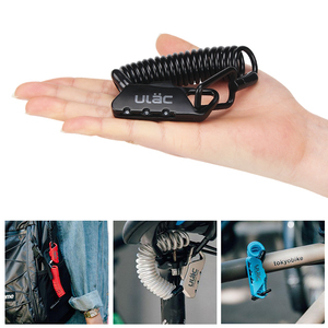 <span class=keywords><strong>Candado</strong></span> de Acero <span class=keywords><strong>para</strong></span> Bicicleta, Mini <span class=keywords><strong>Candado</strong></span> Plegable de 1.2M <span class=keywords><strong>para</strong></span> Mochila, <span class=keywords><strong>Casco</strong></span> de Ciclismo, Cable <span class=keywords><strong>para</strong></span> Bicicleta con Combinación de 3 Dígitos ULAC - Product Image 6