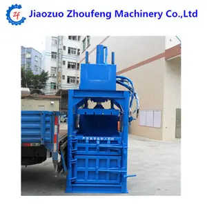 Wood Packaging Material and Other Type used clothes and textile compress baler machine