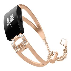 Tschick-pulsera de moda de repuesto para niña, correa de <span class=keywords><strong>reloj</strong></span> para <span class=keywords><strong>Fitbit</strong></span> <span class=keywords><strong>Inspire</strong></span>/<span class=keywords><strong>Inspire</strong></span> <span class=keywords><strong>HR</strong></span> - Product Image 4