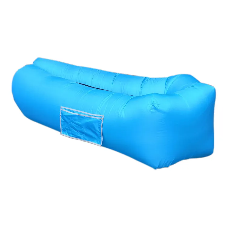 Nieuwe Ontwerp Opblaasbare Lucht Slaapzak Bed Strand Sofa, Meest Winstgevende Producten Opblaasbare Lucht Lounger Slaapzak Lazybag